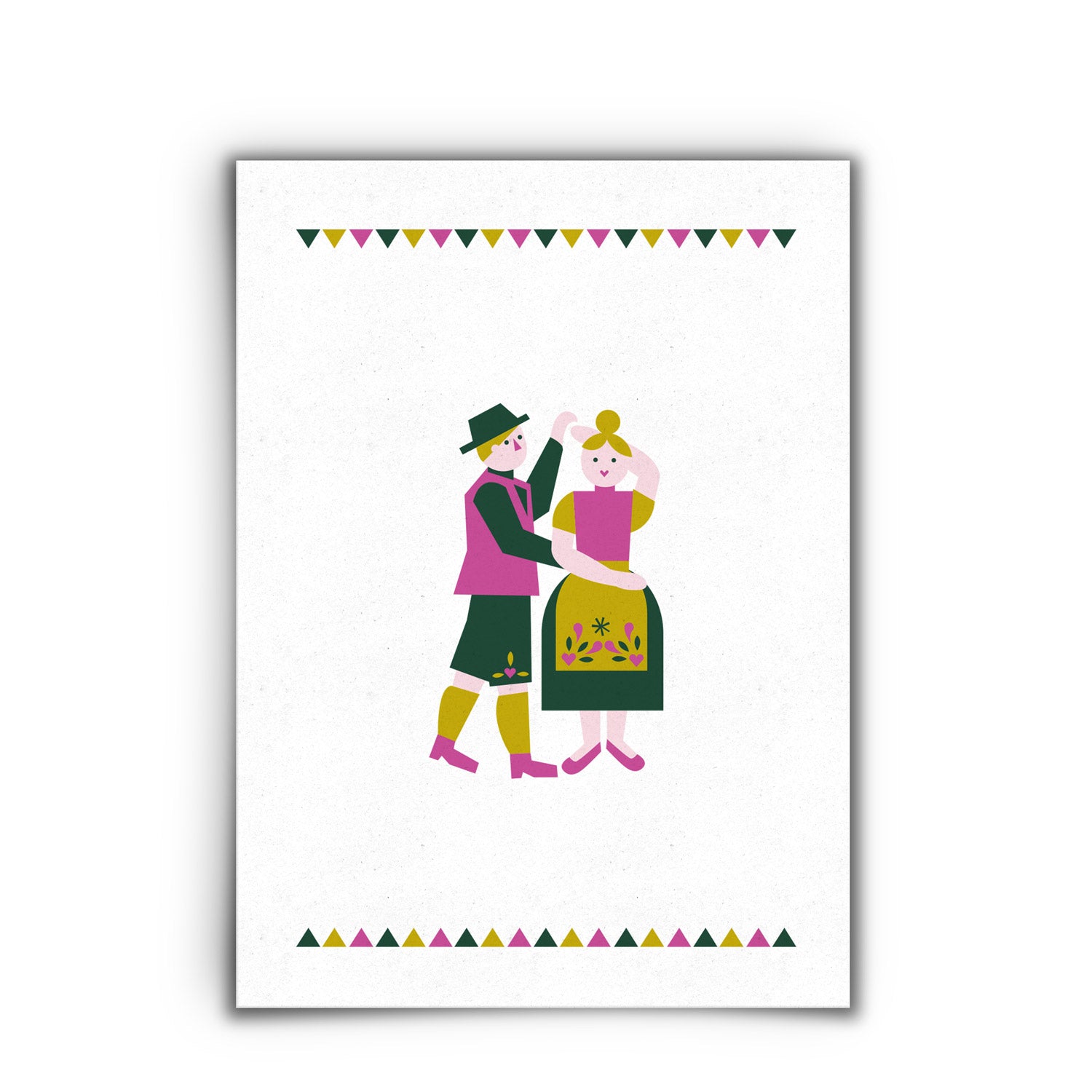 Folk | Postkarte