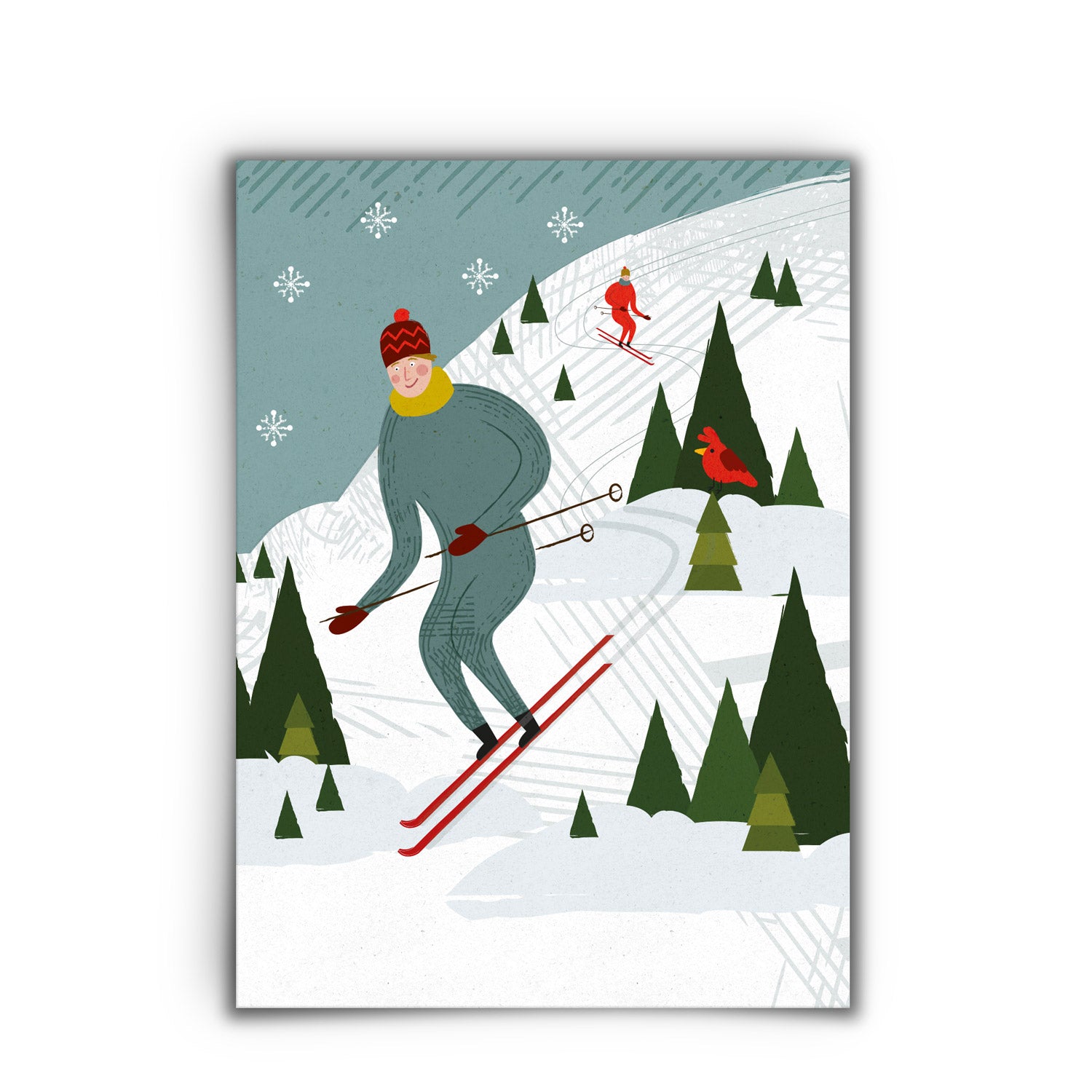 Skifoan | Postkarte