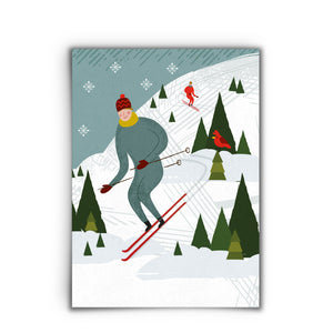 Skifoan | Postkarte