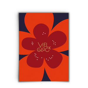 Viel Glück | Postkarte