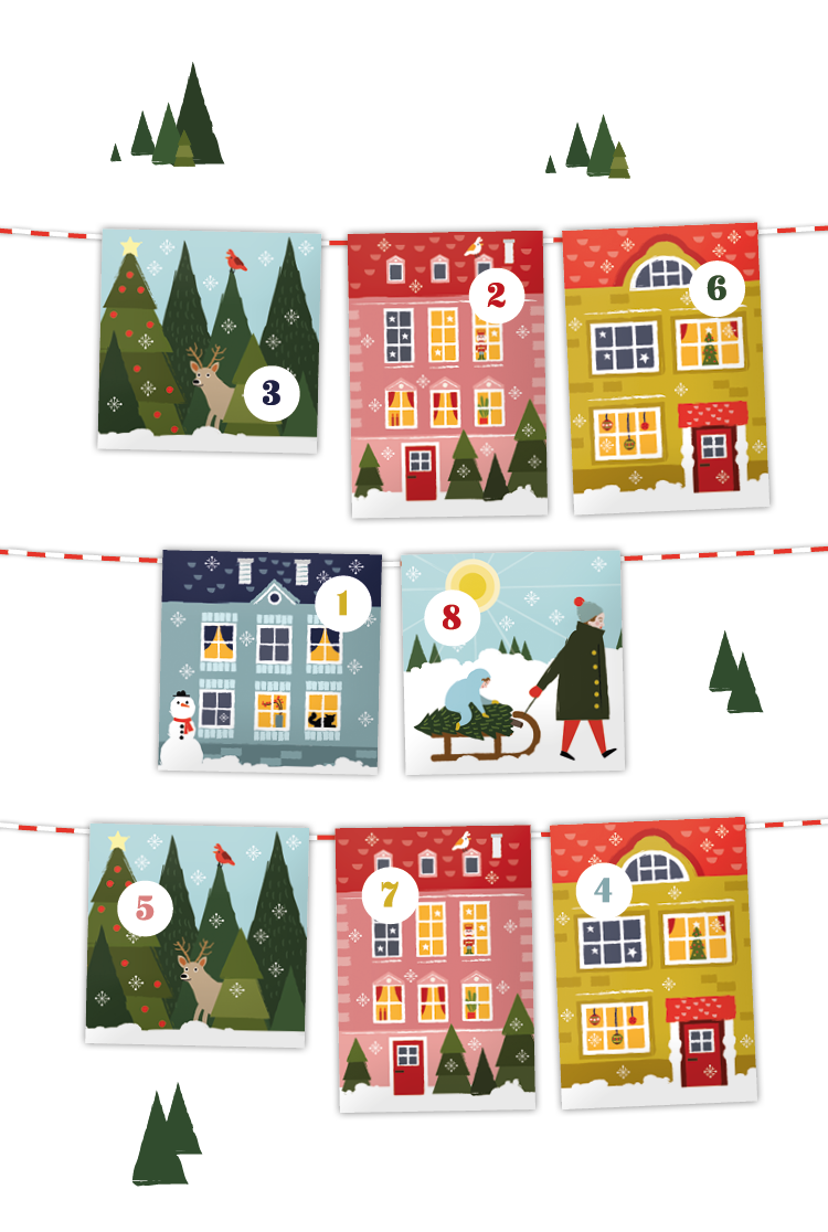 Weihnachtsstadt | Adventskalender
