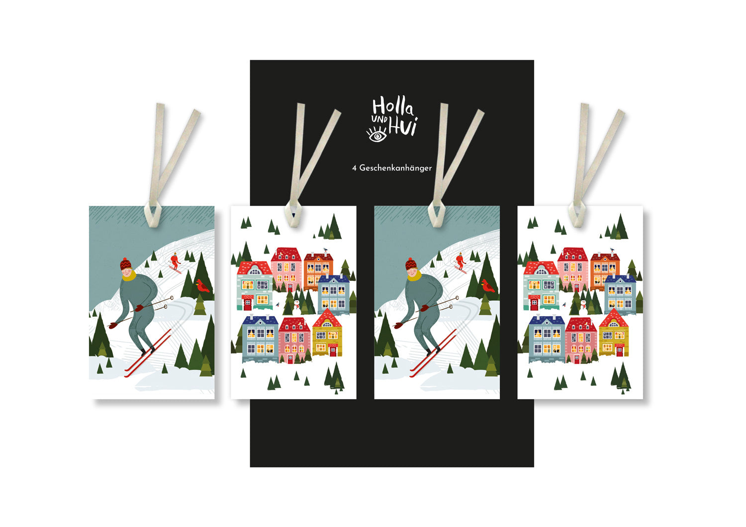 Winter | Geschenkanhänger Set