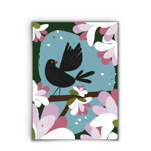 Der frühe Vogel | Postkarte